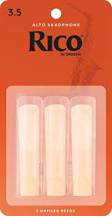 Rico Alto Sax #3.5 Reeds (3 Pack)