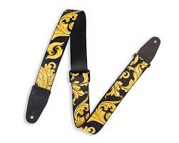 Levy's MNSP2-001 Nita Strauss Signature 2" Polyester Guitar Strap - Black