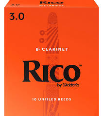 Rico Clarinet #3.0 ( 10 Pack)