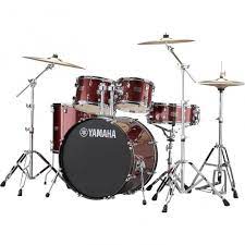 Yamaha Rydeen 5-Piece Shell Pack With 22" Bass Drum Burgundy Glitter