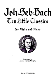 O4797 - Bach Ten Little Classics: Viola and Piano