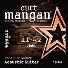 Curt Mangan 11-52 Light PhosPhor Bronze