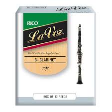 La Voz - Clarinet - Medium Soft - 10 Pack