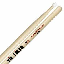 Vic Firth American Classic Drumsticks - 7A - Nylon Tip