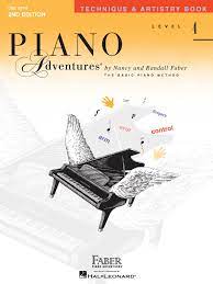 Faber - Piano Adventures - Technique & Artistry Book - Level 4