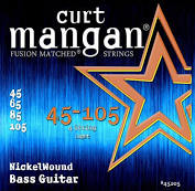 Curt Mangan - 45-105 Nickel Wound Light 4-String Bass Guitar String Set