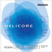 D’Addario H310W Helicore Violin String Set, 4/4 Scale Medium Tension with Aluminum Wound E String