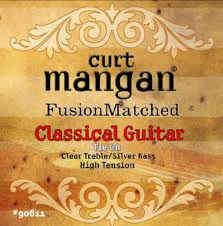 Curt Mangan High Tension Classical (Clear/Silver)