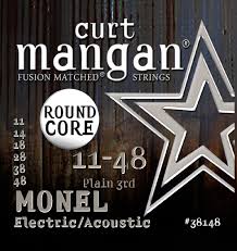 Curt Mangan Monel 11-48 Strings