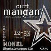 Curt Mangan Monel 12-53 Electric/Acoustic Strings