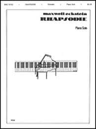 Mawell Eckstein Rhapsodie Piano Solo Sheet Music