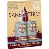 Danelectro 9-Volt Vintage Style Batteries 2-Pack