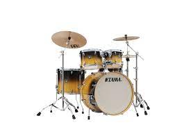 Tama Superstar Classic CL52KS 5-piece Shell Pack with Snare Drum - Gloss Lacebark Pine Fade