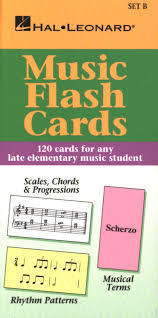 Hal Leonard Music Flash Cards Set B