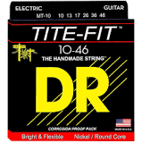DR Strings MT-10 Tite-Fit Compression Wound Electric Guitar Strings -.010-.046 Medium