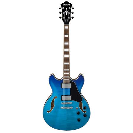 Ibanez Artcore AS73FM Semi-Hollow Electric Guitar - Azure Blue Gradiation