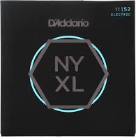 D’Addario NYXL1152 Nickel Plated Electric Guitar Strings,Medium Top/Heavy Bottom,11-52