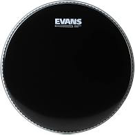 Evans Resonant Black Drumhead - 12"