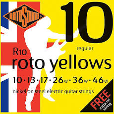 Rotosound R10 Nickel Electric Guitar Strings