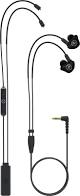 Mackie MP-240 BTA Dual Hybrid Driver In-Ear Headphones with Bluetooth Adapter Cable