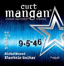 Curt Mangan 9.5-46 Nickel Wound Set