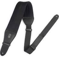 Levy's MRHNP3-BLK Neoprene Guitar Strap - Black