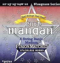 Curt Mangan 5 String Banjo Medium 10-24