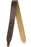 Levy's M12 Chrome-Tan Leather Guitar Strap - Brown
