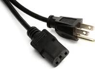 Hosa PWC-148 IEC C13 to NEMA 5-15P Power Cord, 8 Feet