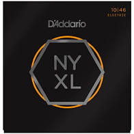 D'Addario NYXL1046 Nickel Wound Electric Strings -.010-.046 Regular Light