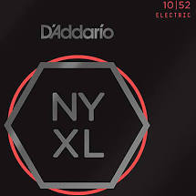 D'Addario NYXL1052 Nickel Wound Electric Strings -.010-.052 Light Top/Heavy Bottom