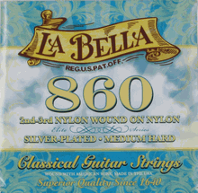 La Bella Classical Guitar High Tension, 860