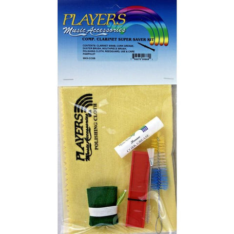 Players Comp. Clarinet Super Saver Cleaning & Maintenance Kit