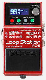 Boss RC-5 Loop Station Compact Phrase Recorder Pedal