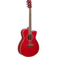 Yamaha FSC-TA TransAcoustic Concert Acoustic-electric Guitar - Ruby Red